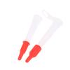 10Pcs Spare Silicone Nozzle Sealant Tool Kit Re-Sealable Mastic Cartridge Spare Nozzles Screw Cover For Caulking Pipes