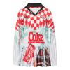 (WMNS) x Coca-Cola Mash Up Сборка на резинке Джерси Азиатский размер 'Белый Мультиколор' Женский KY7547