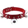 Pleather Cat Bell Collar Kitten Play Leather   Collars & Leashes