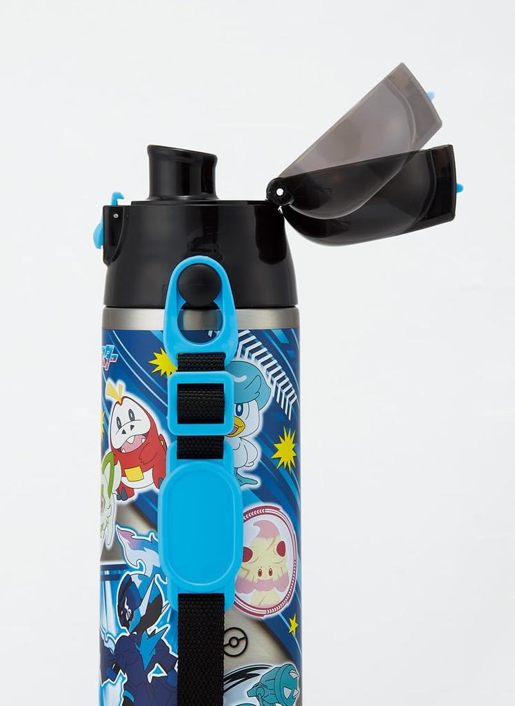 Skater Бутылка для воды из нержавеющей стали для питья 580 мл Бутылка для воды с изображением покемона 24, спортивная бутылка, милая детская бутылка для воды для детей