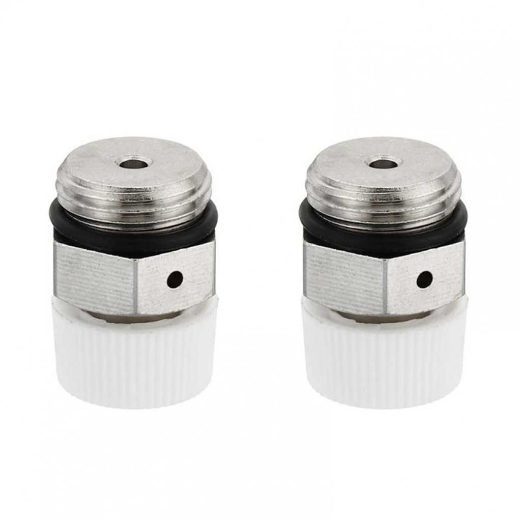 2Pcs Radiator Air Vent Valve Air Vent Nickel Plated