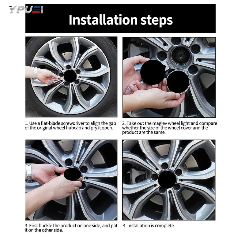 Светодиодные колпачки ступицы колеса для Mercedes-Benz W177 W205 W206 W213 W214 W216 W222