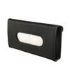 New Soft Leather Car Tissue Box Car Sun Visor Type Block Hanging Container Towel Napkin Holder Paper Rack Organizer Storage Bag