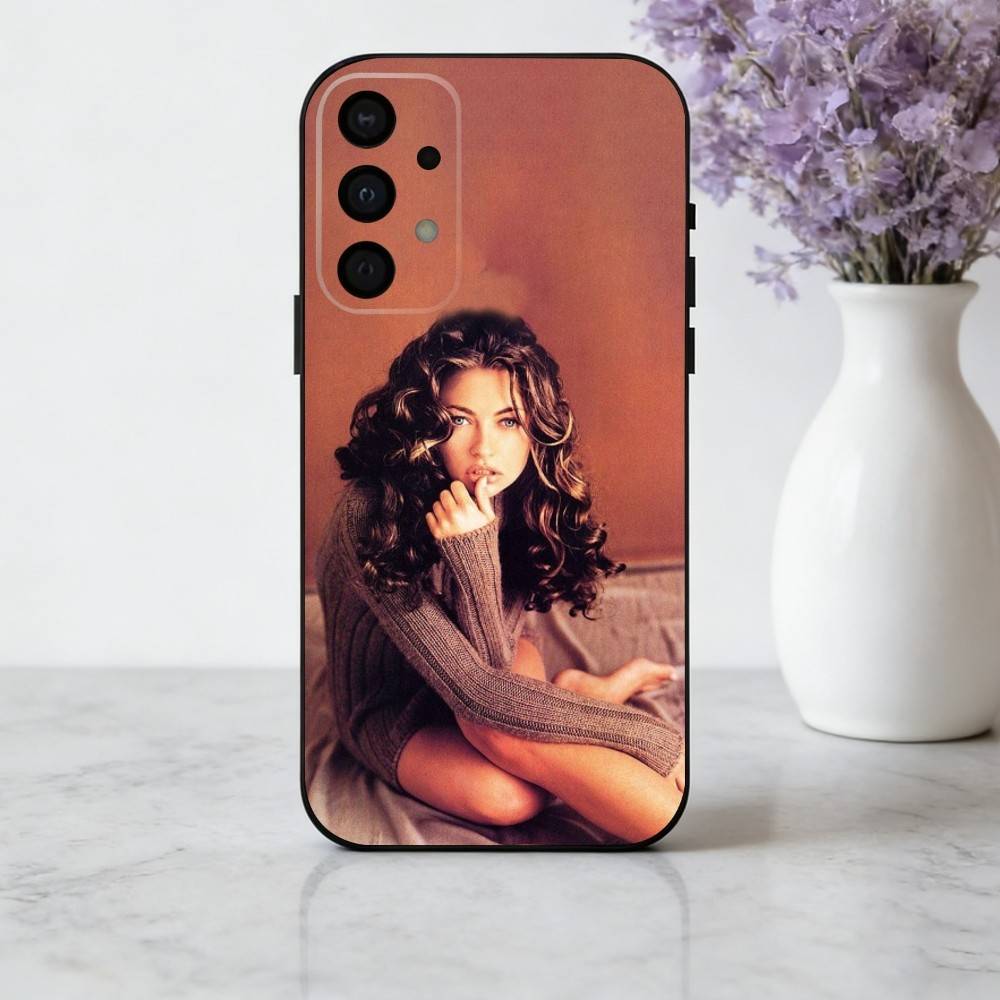 R-Rebecca G-Gayheart Actress Phone Case For Samsung Galaxy A73,A72,A71,A70,A53,A52,A51,Others Soft Black Cover