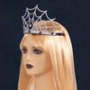 Хэллоуинская корона-паутина, жуткая тиара-паутина, головной убор для женщин и девочек, аксессуар для костюмированной вечеринки на Хэллоуин