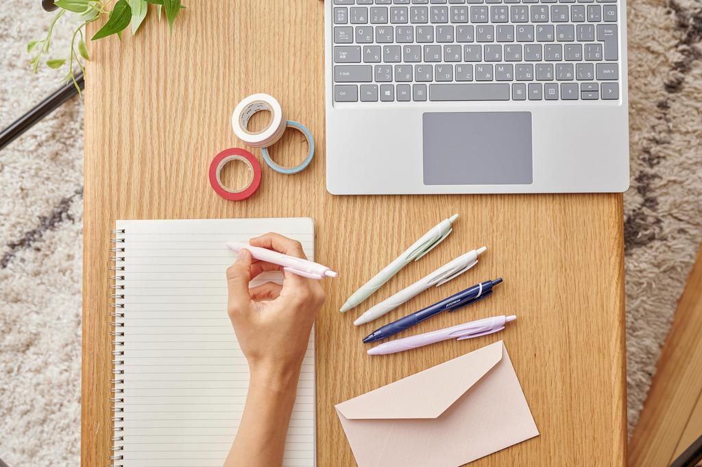 Шариковые ручки Mitsubishi Pencil Jetstream Soft Easy to Oil-Based, набор из 10 штук, 0,38 мм, розовые, пишущие, SXN15038.66, упаковка 10 штук