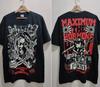Футболка группы Maximum The Hormone 90-х годов, двусторонняя, японская группа, хлопок, мужская и женская, уличная одежда, летняя, оверсайз топ, футболка