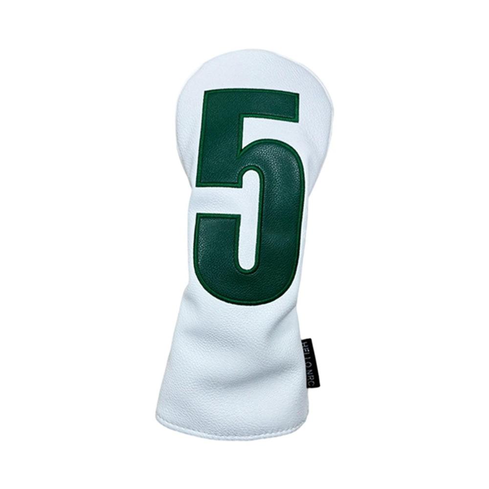 1 3 5 U Golf Head Cover PU Leather Wood Headcover Outdoor Sports Golf Club Protector Hybrid UT