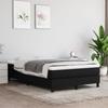 3120502 vidaXL Spring Bed Base Black 120x200 Cm Fabric