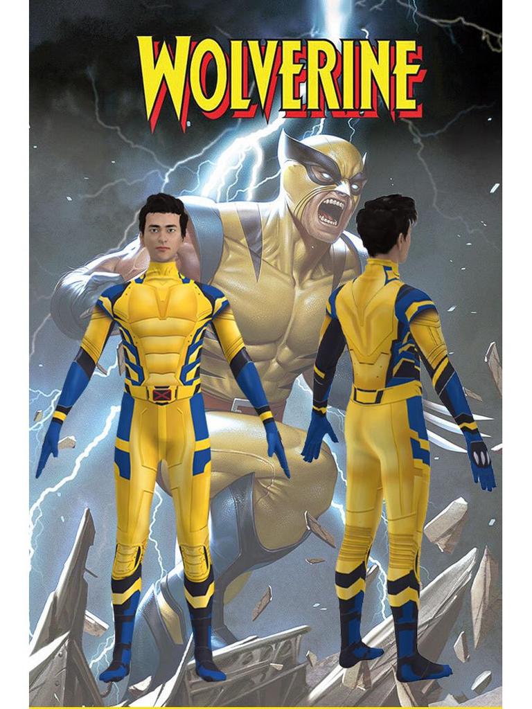 Детский костюм оборотня Росомахи на Хэллоуин – Костюм для косплея Аниме Мстители