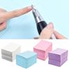 25/125 шт. Настольный коврик для дизайна ногтей, одноразовые чистые подушечки, белый, розовый, синий, фиолетовый цвет, подушка для маникюрного стола