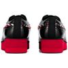 ONITSUKA TIGER БРОГИ Повседневная кожаная обувь Женская Черный Красный 1182A679-002