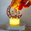 Светодиодное креативное освещение Ночник Праздничное украшение Спальня Детская комната Электронное окружающее освещение Украшение рабочего стола Вечеринка