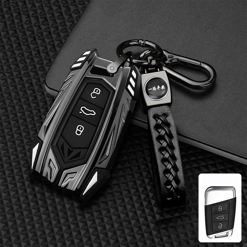 Чехол для ключей от машины, сумка для ключей для Volkswagen VW Golf 3 4 5 6 Mk4 Mk6 Passat B5 B6 B7 B8 Cc Polo Tiguan Mk2 Touran Jetta 6 Bora Mk6