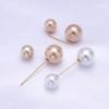 Elegant Minimalist Pearl Pin Brooch for Neckline and Waist