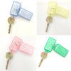 Hotel Classification Women Marking Number Baggage Tag Plastic Renovate Men Office 1PC/5PCS Candy Color Key Chain  Handmade