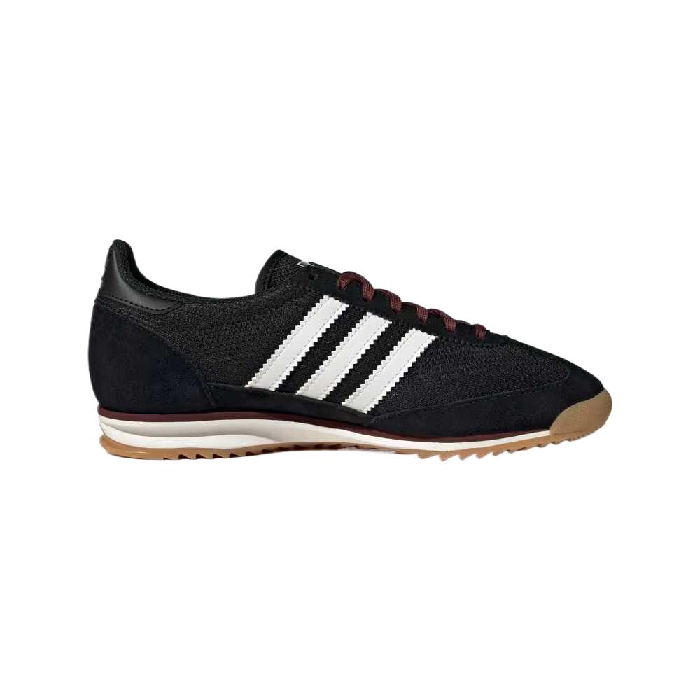 adidas Женские кроссовки SL72 OG Черные с Белыми и Коричневой подошвой Core-Black JQ8326