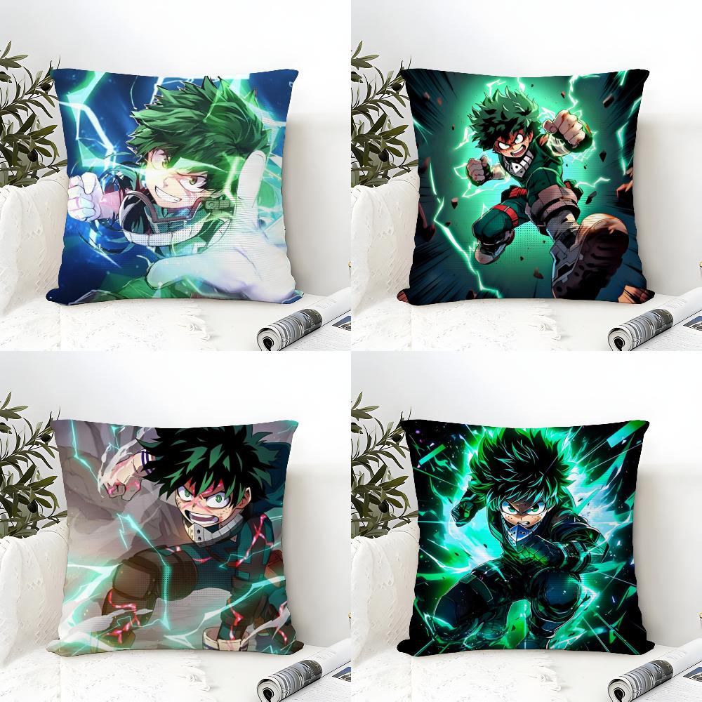 My Hero Academia - Boku No Hero Academia Pillow Case Linen Cushion Covers For Decorative Sofa Home Pillows Case