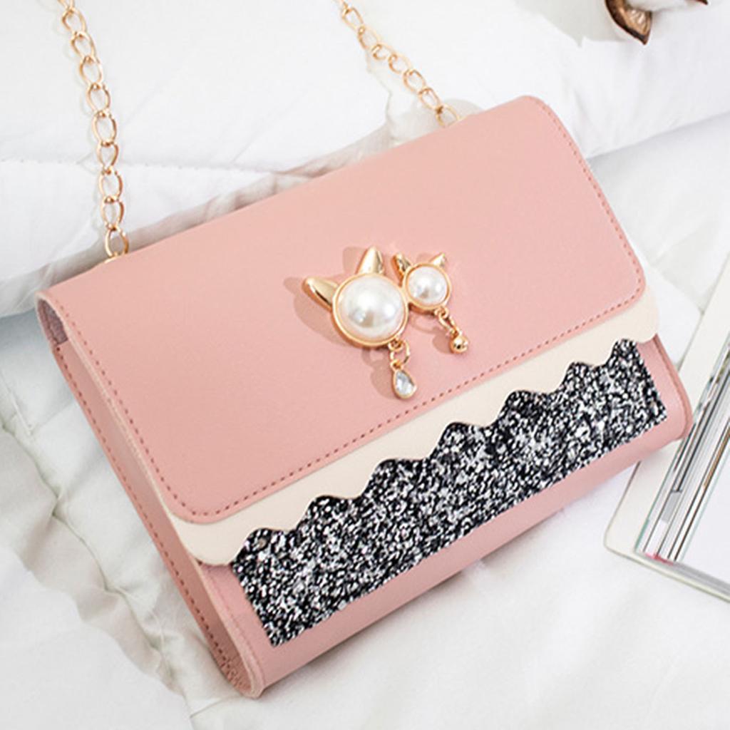 Стильная маленькая квадратная сумка-цепочка, сумка через плечо, кожаная сумка на плечо, сумка-тоут, универсальная для друзей, на день рождения