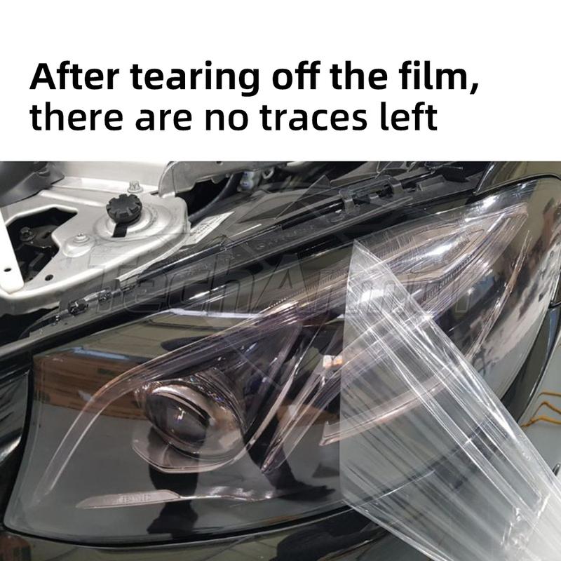 TPU Car Headlight Protective Film For Honda Accord 10th Gen 2021-2025 Transport & Smoke Anti-Scratch Auto External Accessories.