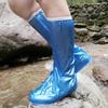 Детские водонепроницаемые чехлы на обувь от дождя с высоким голенищем