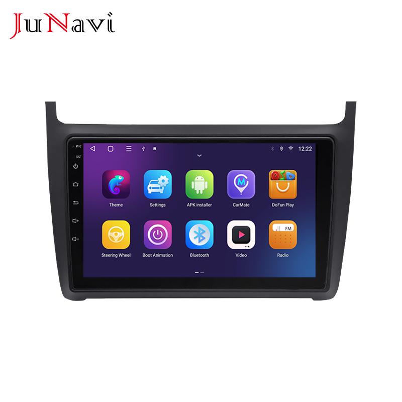 Compatible with Volkswagen POLO 11-18 Models: Android Large Screen for Car GPS Navigation & Wireless Bluetooth CARPLAY.