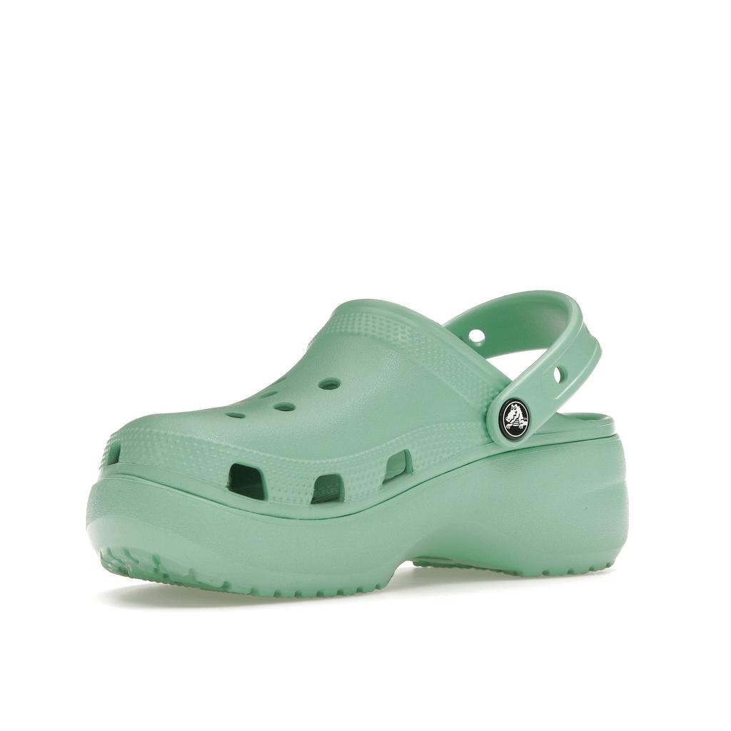 Crocs Classic Platform Clog Jade Stone (Womens) Women Sneakers Jade-Stone-Green 206750-3UG