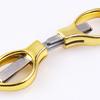 Folding Scissor Ergonomic Design Sharp Cutter Portable Small Foldable Craft Scissors for Outdoor