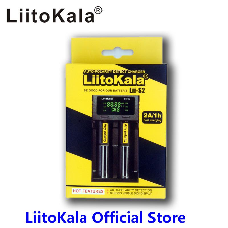 Зарядное устройство LiitoKala серии Lii для литиевых аккумуляторов 18650, 21700, 26650 (Модели: S8, S6, S4, S2, S1)