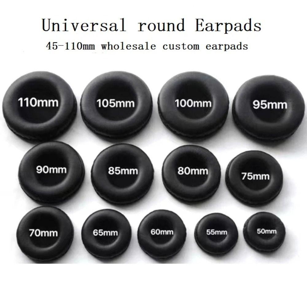 Soft PU Replacement Ear Pads Thick Earpads Foam Cover Cushion Headphones Tool