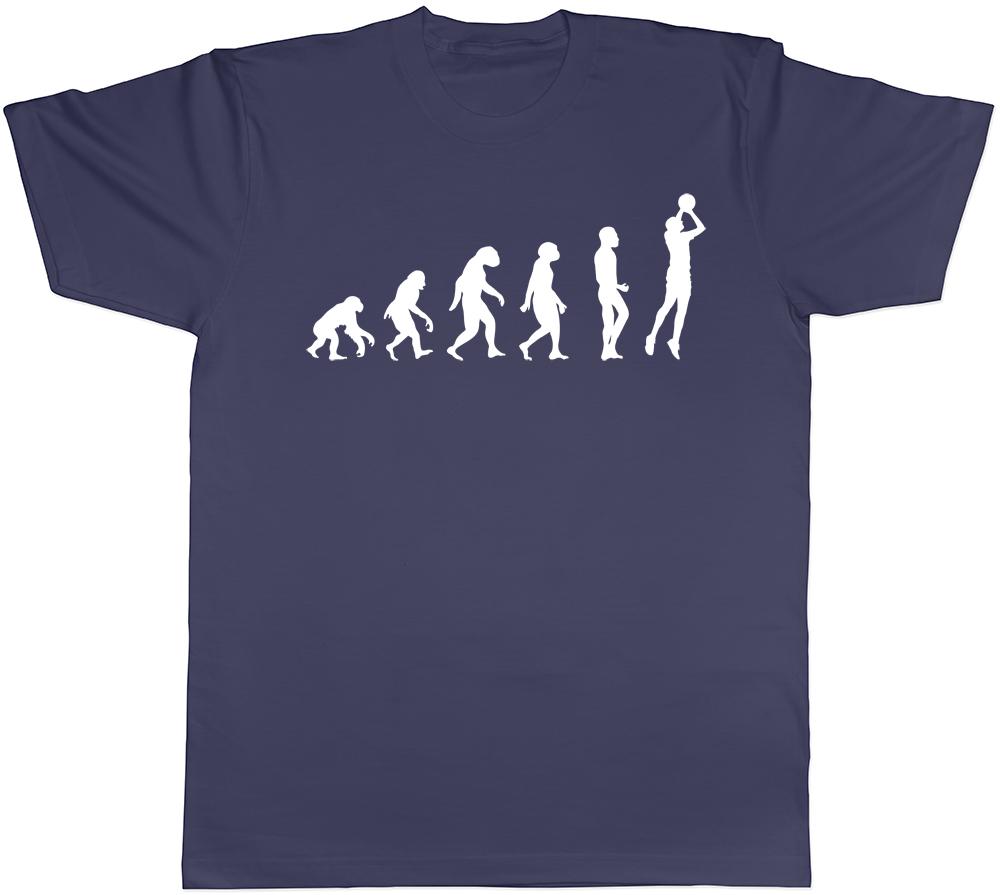 Evolution of Basketball Unisex Unisexs Unisexs Ladies TShirt Tee