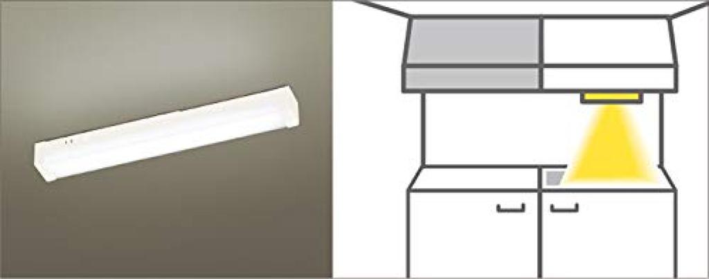 Panasonic Светодиодный светильник дневного света белого цвета многоцелевой (кладовая, коридор и т. д.) HH-SF0031N