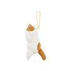 LIV HEART Necked Calico Cat 10cm Cat Keychain Mascot, (approx. long), 17036-11
