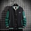 Men's Hip-hop Casual Baseball Jacket Fit Neutral Baseball Uniform Bomber Jacket Youth Trend College Wear Autumn