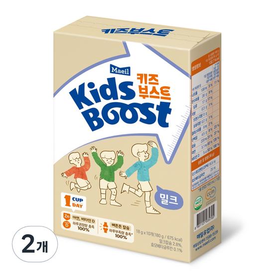 Молочные палочки Kids Boost Maeil Dairy 10 шт., 180 г, 2 шт.
