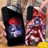 HSR Acheron Стеклянный чехол для мобильного телефона для Samsung Galaxy S26 S25 S24 S23 S22 S21 S20 Note20 Plus FE Ultra Цветная крышка