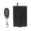 Receiver Transmitter 4 Buttons Keys 433Mhz Working Frequency AC85V-250V Remote Control Set for Garage Doors Gate