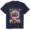 Big Bang Theory Boys Snow Globe Cotton Christmas T-Shirt