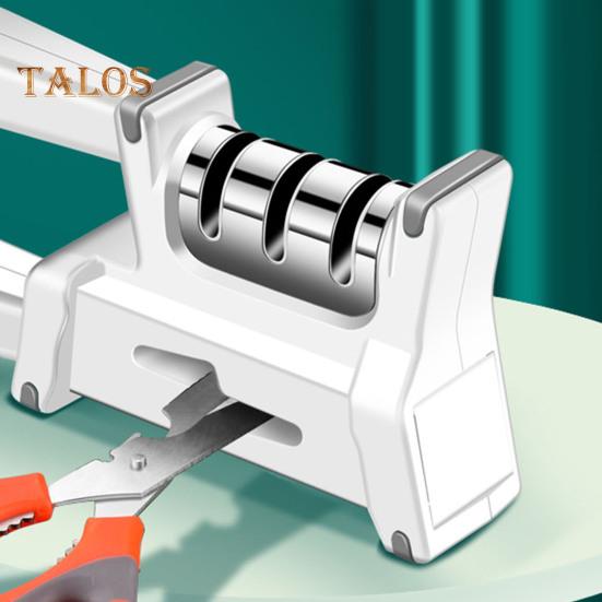 4-в-1 точилка для ножей 3-ступенчатая быстрая заточка Нескользящая сверхмощная многофункциональная точилка для ножниц точильный камень кухонные принадлежности