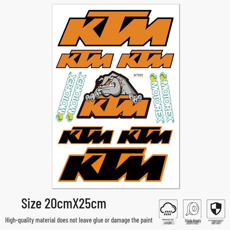 Водонепроницаемые наклейки-декали для мотоцикла и шлема KTM 390/790 Duke