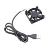 5V USB PC Router Fan 50mm Cooling Fan Brushless Portable Cooling Fan Replacement for Router Modem TV Box Electronic