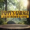 Vintage Metal Sign of Pappys Garage, Waterproof Artwork. Wall Decor for Home, Featuring Pre-Drilled Holes for Easy Mounting