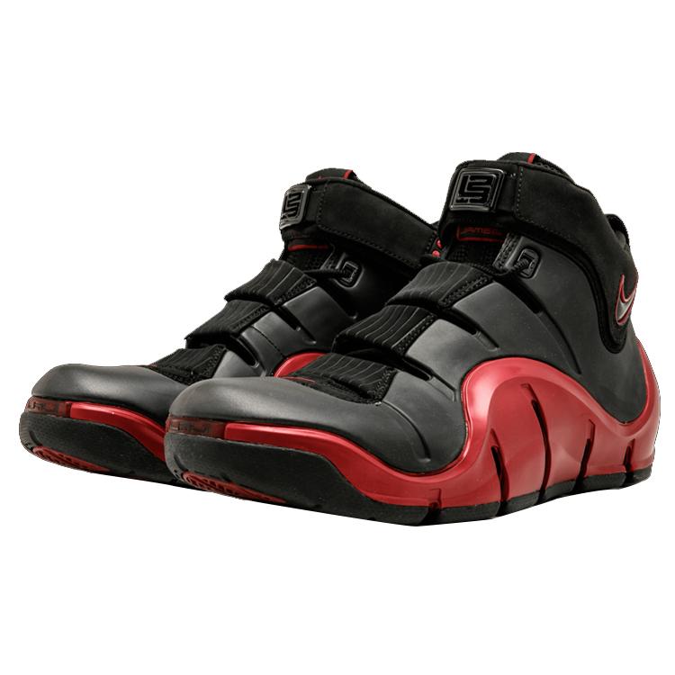 Nike LeBron 4 Black Crimson 314647-002