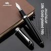 JINHAO X750 Классический Стиль Серебряный Зажим Металлическая Перьевая Ручка 0.5мм Перо Стальные Чернильные Ручки для Подарка Офисные Школьные Принадлежности Канцелярские Товары