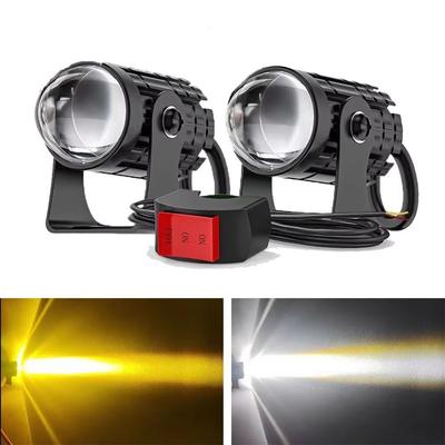 2 шт. Супер яркий дополнительный прожектор Светодиодный проектор фар Дополнительные огни для автомобиля