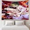 Demon Slayer characters1 Tapestry for Bedroom Aesthetic Classroom Tapestries Wall Hanging for Living Room Dorm Office,Ideal Creative Gift