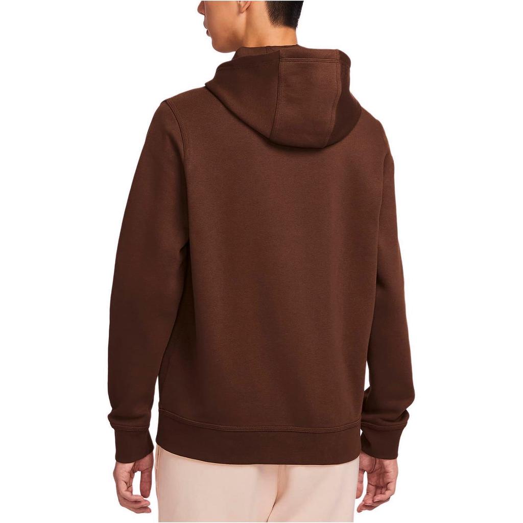 Nike Мужская толстовка с капюшоном и длинным рукавом Какао 623453-259