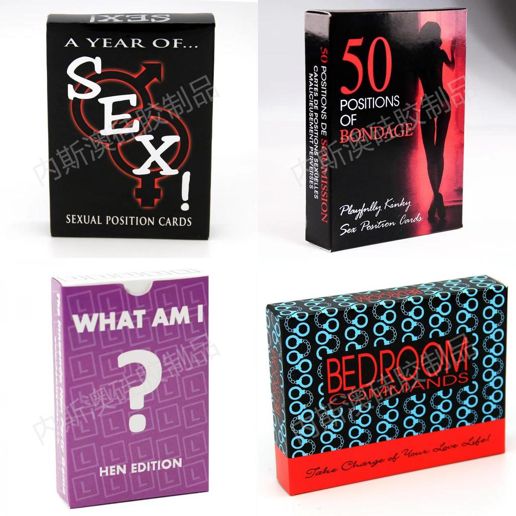 Exciting Bedroom Commands Naughty Adult Fun With Sensual Flirting Poker Cards
