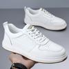 Fashion Leather Men White Sneakers Breathable Comfort Classic Casual Shoes Men Outdoor Walking Shoes Couple Footwear Size 38-44