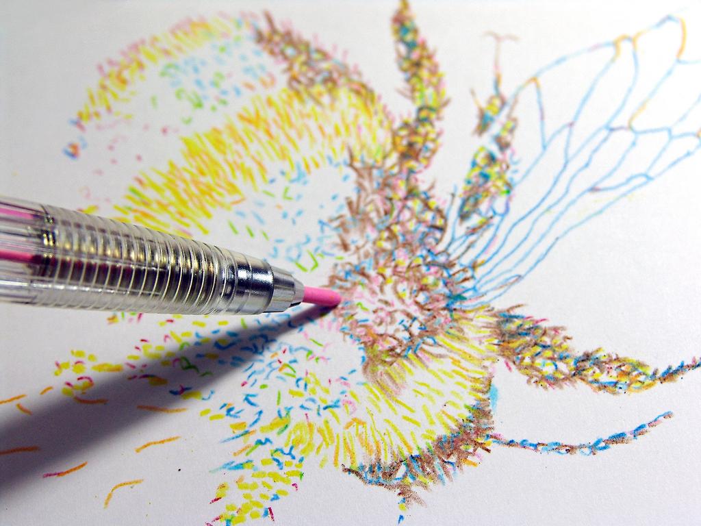 PENTEL Механический карандаш Arts 8 цветов, цветной зажим, 1 шт. PH158